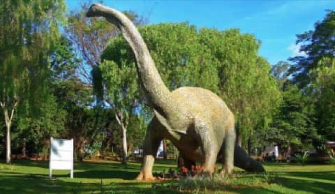 Foto: Dinossauros de Minas