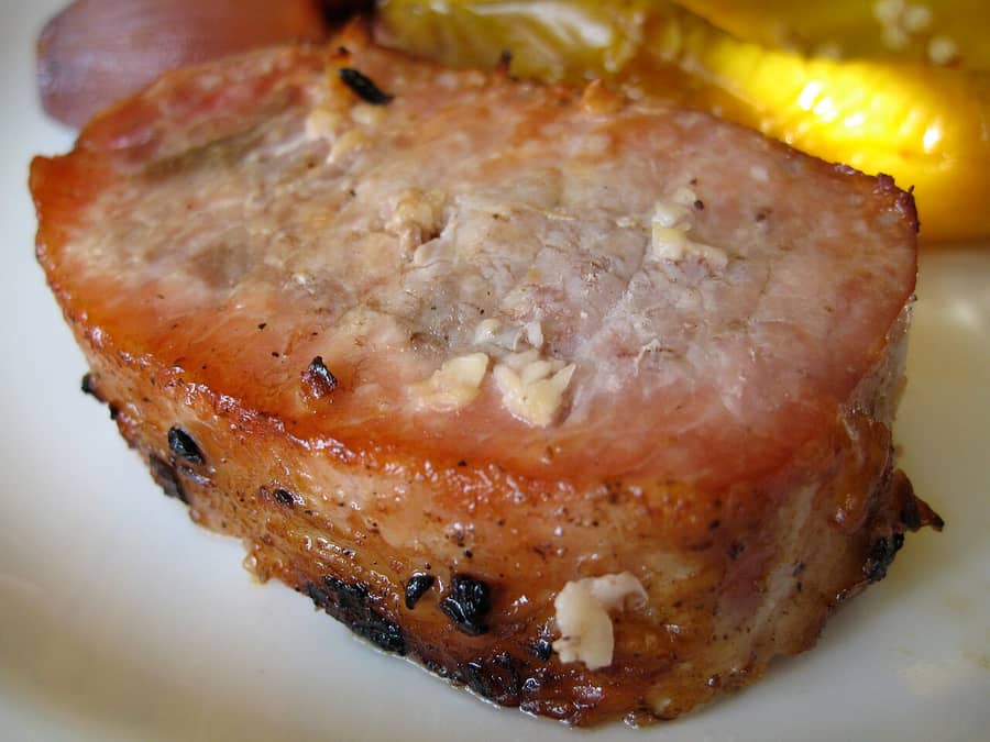 Lombo de porco assado