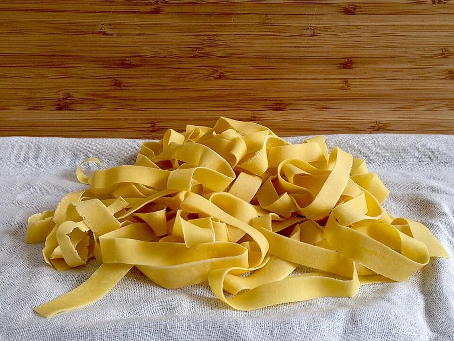 Espaguete caseiro (massa fresca)