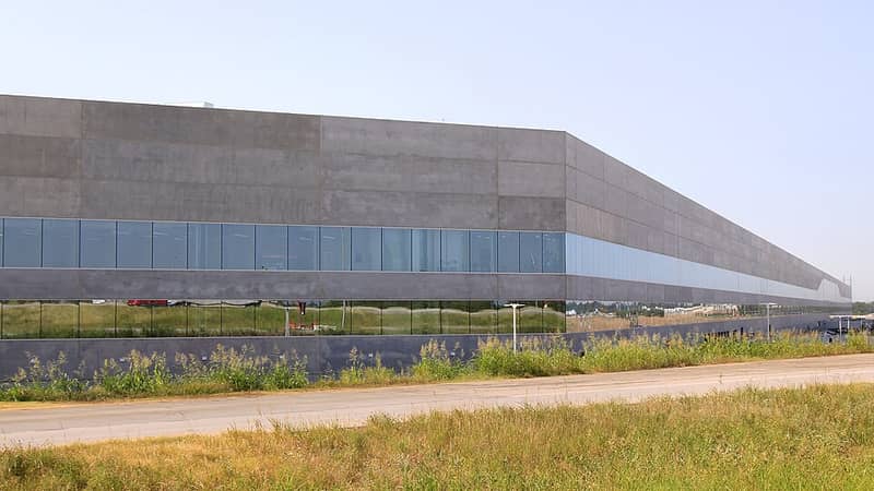 A fábrica gigante da Tesla no Texas
