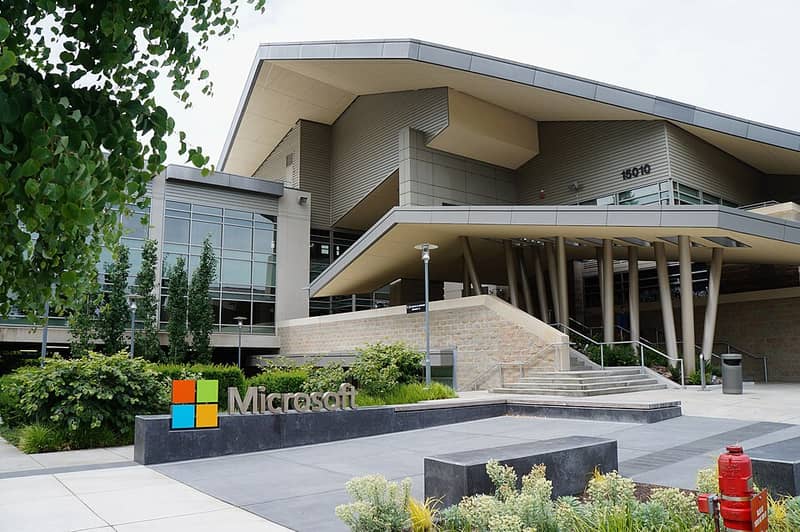 Prédio da Microsoft em Redmond, nos Estados Unidos