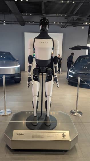 O robô Optimus, da Tesla